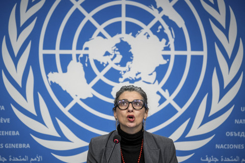 Francesca Albanese. Foto: Fabrice Coffrini/AFP