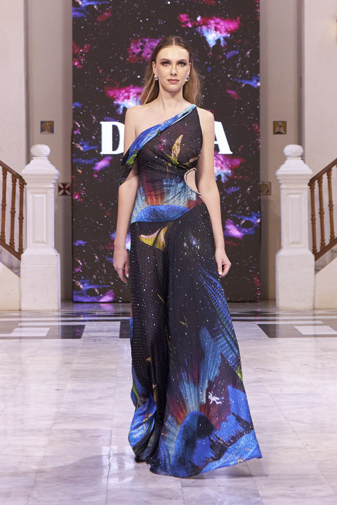 Brand fashion lokal DIBBA debut di Thailand Fashion Week di Bangkok, Thailand, Rabu (30/6/2025). Foto: DIBBA