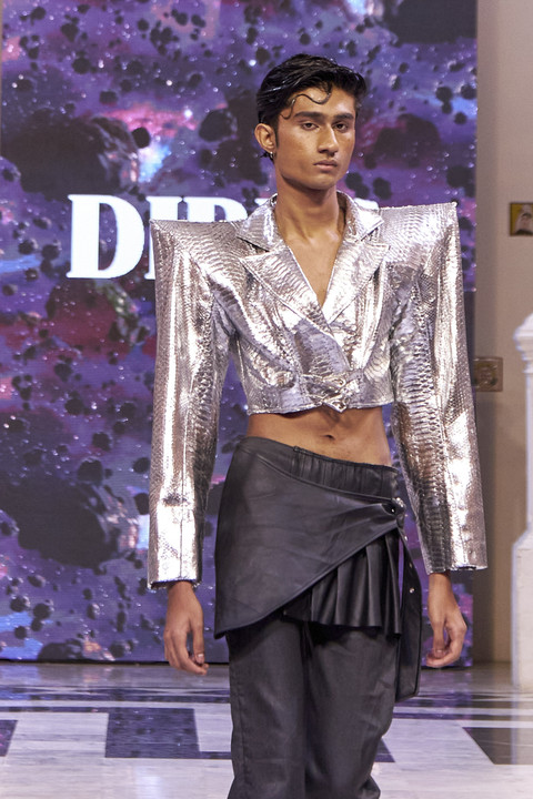 Brand fashion lokal DIBBA debut di Thailand Fashion Week di Bangkok, Thailand, Rabu (30/6/2025). Foto: DIBBA