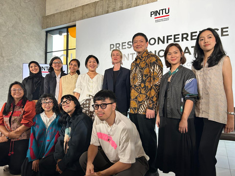 Konferensi Pers PINTU Incubator di Gafoy, Summarecon Mall Kelapa Gading, Jakarta Utara, Kamis (10/7/2025). Foto: Judith Aura/kumparan