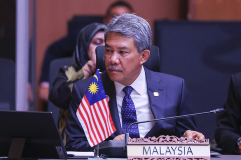 Menlu Malaysia Mohamad Hasan menghadiri pertemuan Menteri Luar Negeri ASEAN ke-58 dan pertemuan di Kuala Lumpur, Malaysia, Jumat (11/7/2025). Foto: Mandel Ngan/AFP