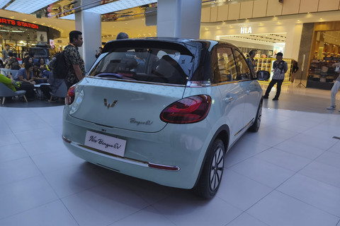 New Wuling BinguoEV resmi meluncur di Indonesia, Jumat (11/7/2025). Foto: Sena Pratama/kumparan