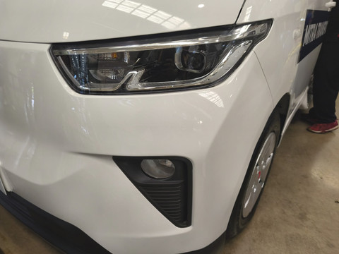 Kendaraan niaga listrik, Wuling Mitra EV resmi diperkenalkan di Indonesia, Jumat (11/7/2025).  Foto: Sena Pratama/kumparan