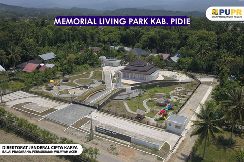 Memorial Living Park. Dok. Ciptakarya PU