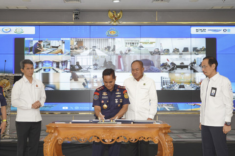Penandatanganan Berita Acara Serah Terima Barang Milik Negara atas Barang Rampasan Negara dari Kejaksaan RI kepada KKP di Jakarta, Kamis (10/7/2025). Fo...                    </div>

                    <div class=
