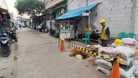 Suasana di RT 7 RW 8, Kelurahan Rawa Badak Selatan, Jakarta Utara, Minggu (13/7/2025). Foto: Rachmadi Rasyad/kumparan