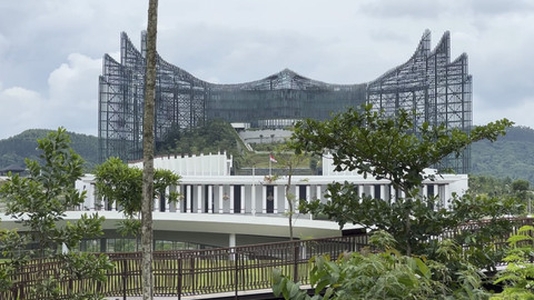 Istana Garuda IKN, Jumat (11/7/2025). Foto: kumparan