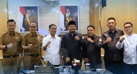 Audiensi di Kantor Wali Kota Palembang, Ratu Dewa pada Selasa, 15 Juli 2025/Instagram Kominfopalembang.