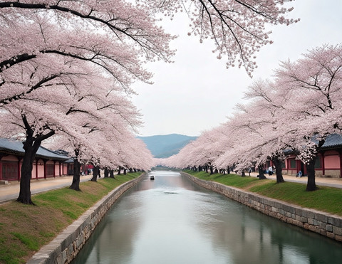 Ilustrasi Apakah Bunga Sakura Hanya Ada di Jepang
