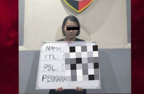 Tersangka yang menyamar jadi anggota BNN dan rampok warga di Jalan Tukad Yeh Aya, Kota Denpasar, Bali, Senin (14/7/2025). Foto: Dok. Polresta Denpasar