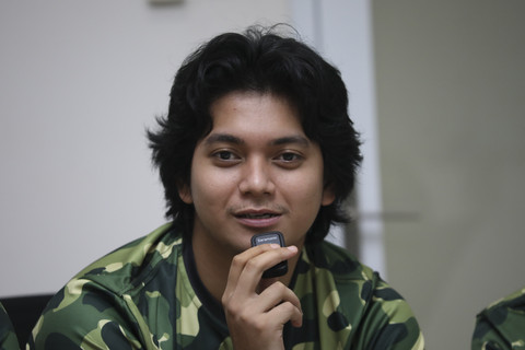 Pemeran film Believe Ajil Ditto saat media visit ke kumparan, Rabu (16/7/2025). Foto: Dicky Adam Sidiq/kumparan