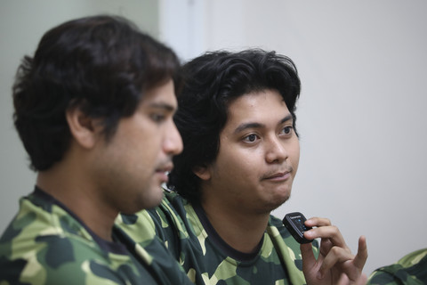 Pemeran film Believe Ajil Ditto saat media visit ke kumparan, Rabu (16/7/2025). Foto: Dicky Adam Sidiq/kumparan