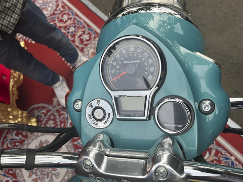 Tampilan Royal Enfield 650 cc. Foto: Fitra Andrianto/kumparan