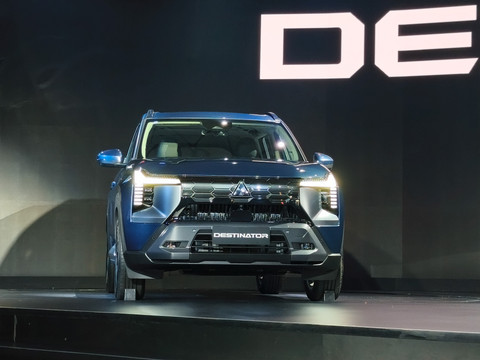 All New Mitsubishi Destinator resmi debut global di Indonesia, Kamis (17/6/2025). Foto: Sena Pratama/kumparan