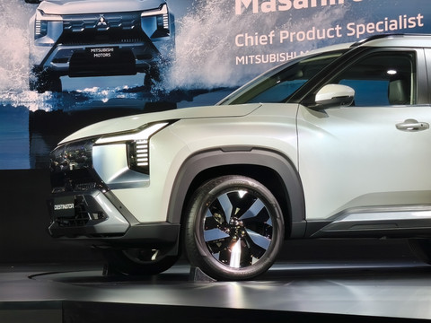All New Mitsubishi Destinator resmi debut global di Indonesia, Kamis (17/6/2025). Foto: Sena Pratama/kumparan
