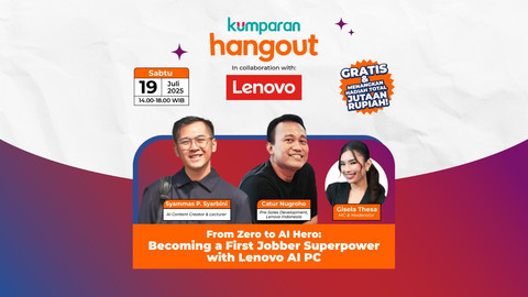 kumparan Hangout Edisi AI Siap Digelar pada Sabtu (19/7). Foto: kumparan