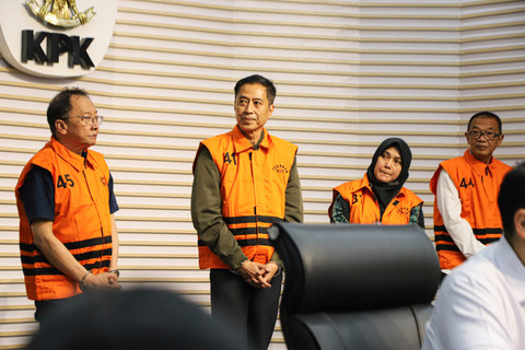 Wisnu Pramono, Haryanto, Devi Angraeni, Suhartono, Kamis (17/7/2025). Foto: Iqbal Firdaus/kumparan