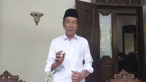 Presiden ketujuh Joko Widodo saat ditemui di Solo, Jawa Tengah, Jumat (18/7/2025). Foto: kumparan