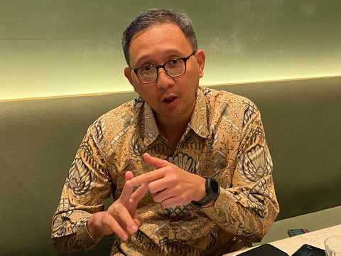 Manager Corporation Finance & Investor Relations Vale Indonesia, Andaru Brahmono Adi, di kawasan Jakarta Selatan, Jumat (18/7). Foto: Muhamm... </div>
<div class=