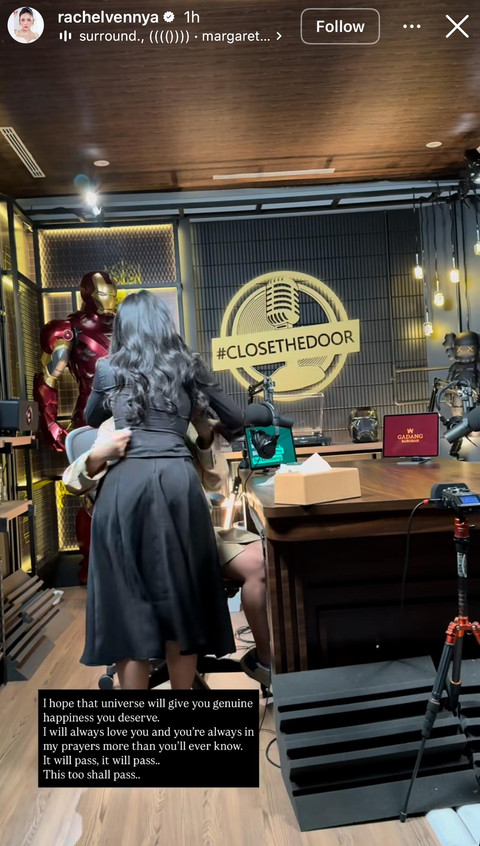 IG Story Rachel Vennya