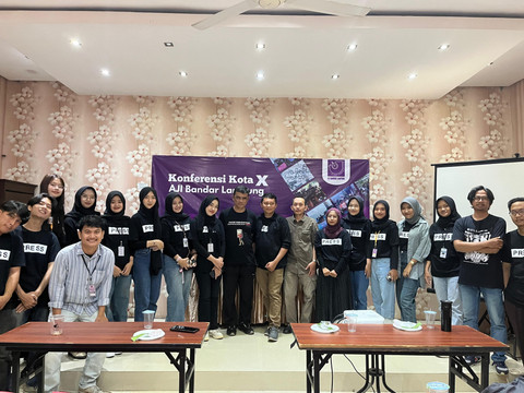 Pembukaan Konferensi Kota ke- 10 Aliansi Jurnalis Independen (AJI) Bandar Lampung | Foto : Eka Febriani / Lampung Geh