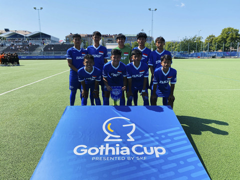 Akademi Persib Cimahi (APC) U-13 Boys All Stars di final Putra U-13 Gothia Cup 2025. Foto: Dok. SKF