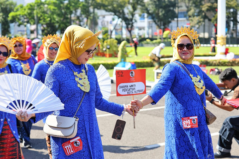 Suasana parade kebaya dalam memperingati Hari Kebaya Nasional/ist.