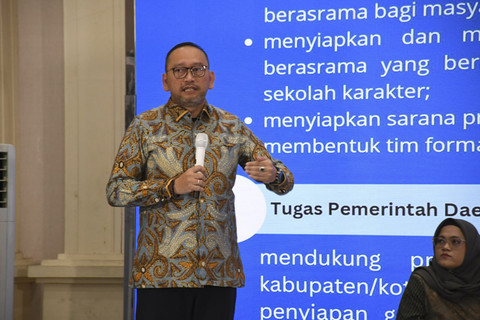  Menembus Batas Lewat Sekolah Rakyat yang diselenggarakan Komdigi di Gedung Pers Nasional Surakarta, Jawa Tengah, Minggu (20/7/2025). Foto: Kemensos RI
