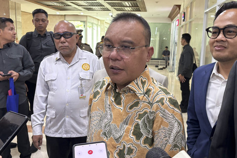 Wakil Ketua DPR RI sekaligus Ketua Harian DPP Gerindra, Sufmi Dasco Ahmad di Kompleks Parlemen, Senayan, Jakarta Pusat pada Senin (21/7/2025). Foto: Abid Raihan/kumparan
