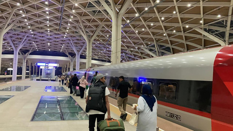 Ilustrasi Whoosh. Foto: KCIC