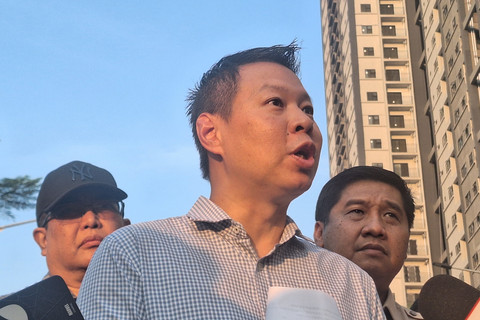 Perwakilan PT Mahkota Sentosa Utama (PT MSU) alias Meikarta Marshell Martinus di Meikarta, Cikarang, Kabupaten Bekasi, Jawa Barat pada Selasa (22/7/2025). Foto: Argya Maheswara/kumparan