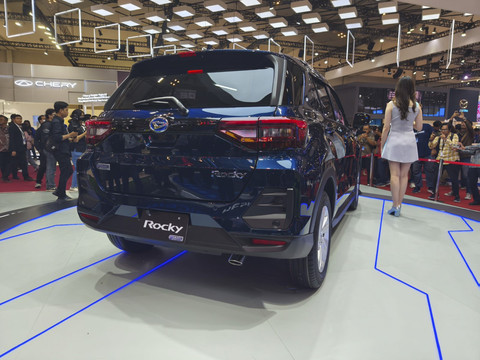 Booth Daihatsu di GIIAS 2025, Rabu (23/7/2025). Foto: Sena Pratama/kumparan