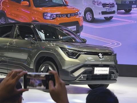 Mobil listrik Suzuki e Vitara debut di GIIAS 2025, Rabu (23/7/2025). Foto: Sena Pratama/kumparan