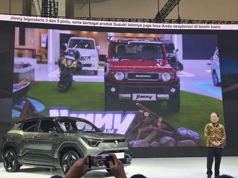 Mobil listrik Suzuki e Vitara debut di GIIAS 2025, Rabu (23/7/2025). Foto: Sena Pratama/kumparan