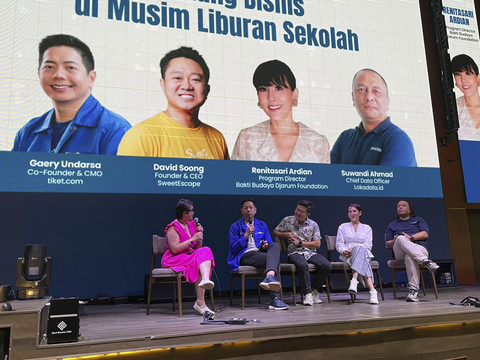 Acara Power Lunch GDP Venture "Peluang Bisnis di Musim Liburan Sekolah" di Midaz Senayan Golf, Jakarta Pusat, Rabu (23/7/2025). Foto: Najma Ramadhanya/kumparan