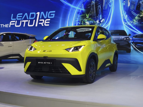 Mobil listrik BYD ATTO 1 resmi meluncur di Indonesia, harga mulai Rp 195 juta, Rabu (23/7/2025). Foto: Sena Pratama/kumparan