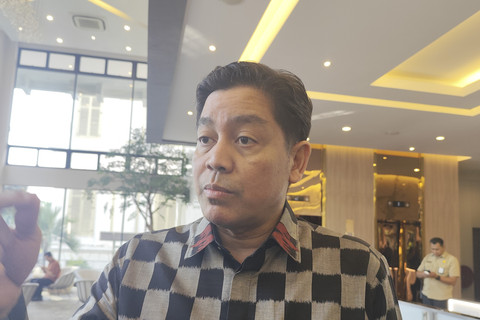 Juru Bicara Kemenko Bidang Perekonomian Haryo Limanseto saat ditemui di Kantor Kemenko Bidang Perekonomian, Jakarta, Rabu (23/7/2025). Foto: Widya Islamiati/kumparan