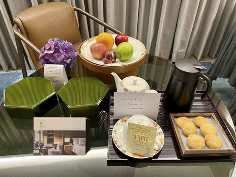 Spesial menu teh dan cookie sebagai bagian dari Happy Sleepers program di Pan Pacific Jakarta. Foto: Fitria Sofyani/kumparan