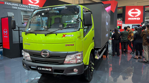 Partisipasi Hino di pameran GIIAS 2025. dok. kumparan