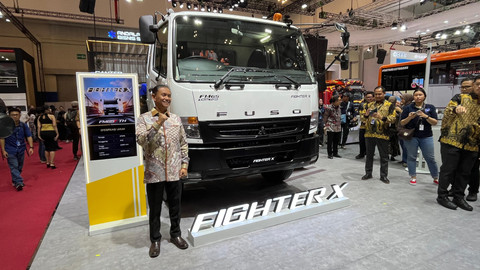 Mitsubishi Fuso Indonesia di pameran GIIAS 2025. dok. kumparan