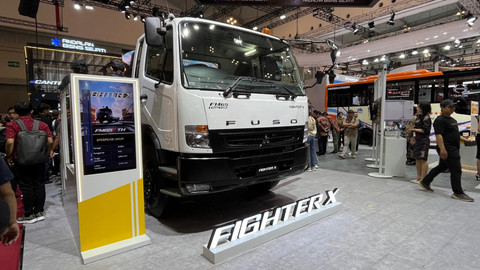 Mitsubishi Fuso Indonesia di pameran GIIAS 2025. dok. kumparan