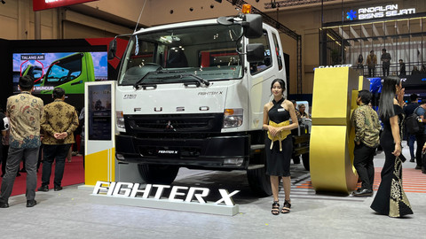 Mitsubishi Fuso Indonesia di pameran GIIAS 2025. dok. kumparan