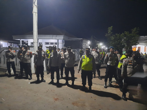 Acara pengajian yang dihadiri penceramah Habib Muhammad Rizieq Syihab di Desa Pegundan, Kecamatan Petarukan, Kabupaten Pemalang, Jawa Tengah, Rabu (23/7/2025). Foto: Dok. Polres Pemalang