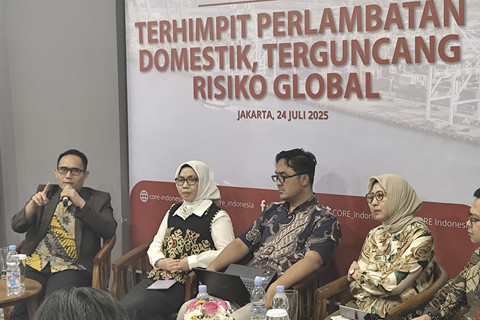 Gelaran CORE Midyear Economic Review di Kawasan Tebet, Jakarta Selatan, Kamis (24/7/2025). Foto: Widya Islamiati/kumparan