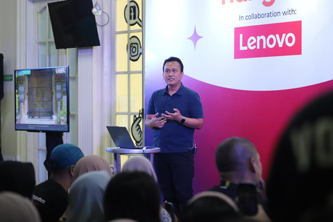Catur Nugroho, Pre-Sales Development Lenovo Indonesia. Foto: Iqbal Firdaus/kumparan