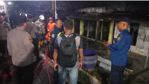 Dua rumah di Kota Semarang terbakar, 5 orang tewas. Dok Polrestabes Semarang