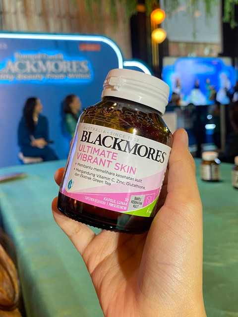 Peluncuran Blackmores Ultimate Vibrant Skin di Orasa Gafoy, Summarecon Mall Kelapa Gading, Jakarta Utara, Kamis (17/7/2025). Foto: Judith Aura/kumparan