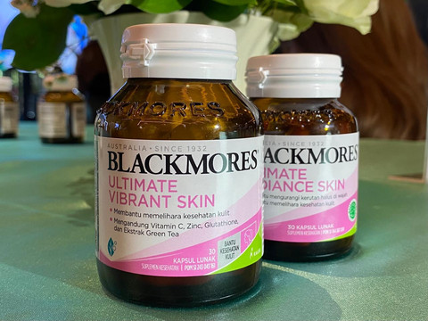Peluncuran Blackmores Ultimate Vibrant Skin di Orasa Gafoy, Summarecon Mall Kelapa Gading, Jakarta Utara, Kamis (17/7/2025). Foto: Judith Aura/kumparan