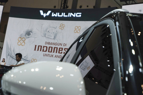 Ilustrasi logo mobil listrik Wuling. Foto: Sena Pratama/kumparan