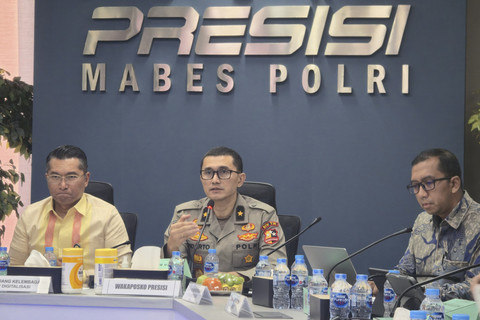 Polri menggelar Sosialisasi Program Koperasi Desa/Kelurahan Merah Putih yang dihadiri oleh jajaran kepolisian dari tingkat pusat hingga wilayah, serta menghadirkan narasumber dari Kementerian Koperasi. Foto: Dok. Polri
